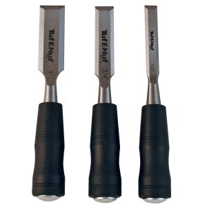 3pc Short Wood Chisel Set