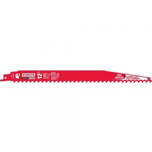 Diablo 12 inch. Carbide Pruning and Clean Wood Cutting Reciprocating Saw Blade