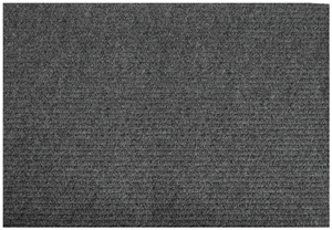 Floor Mat, Rectangular, 48 in L, 36 in W, Polypropylene Face