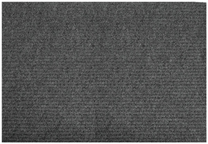 Floor Mat, Rectangular, 48 in L, 36 in W, Polypropylene Face