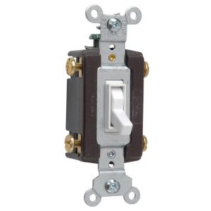 15-Amp Ivory 4-Way Light Switch