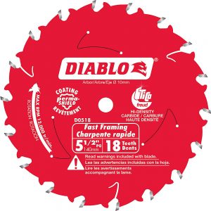 Diablo Framing Blade 5-1/2 Inch