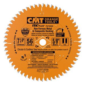CMT – NON-FERROUS METAL AND COMPOSITE DECKING SAW BLADES