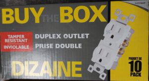 Buy The Box (10 pack) – Duplex Outlet Tamper Resistant