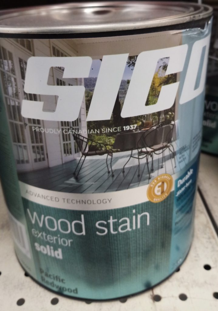 Sico Exterior Wood Stain
