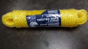 Twisted Rope 3 strand-polypropylene