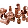 Copper fittings at Kelly Lake