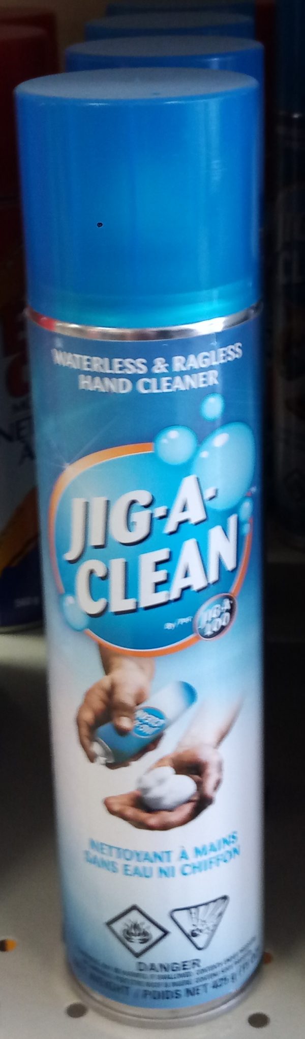 jig clean at Kelly Lake