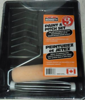 3 Piece Paint & Pitch Set