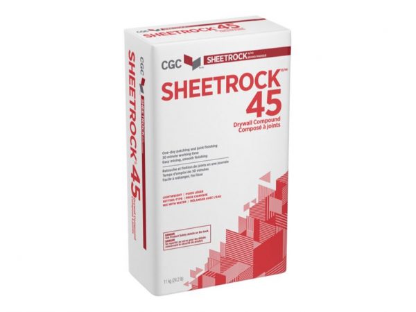 CGC BRAND 45 SETTING-TYPE DRYWALL COMPOUND