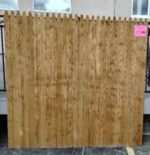 72” X 8′ Privacy Fence