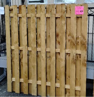 72” X 8′ Shadow Box Fence
