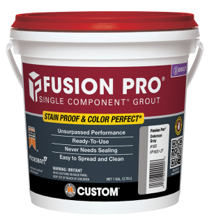 Fusion Pro Single Component Grout – various colours